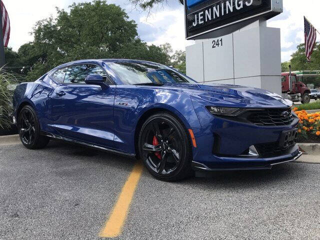 2022 camaro ss blue