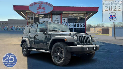 2018 Jeep Wrangler JK Unlimited for sale at The Carriage Company in Lancaster OH