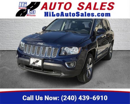 2016 Jeep Compass for sale at Hi-Lo Auto Sales in Frederick MD