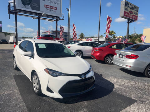 2017 Toyota Corolla for sale at MACHADO AUTO SALES in Miami FL
