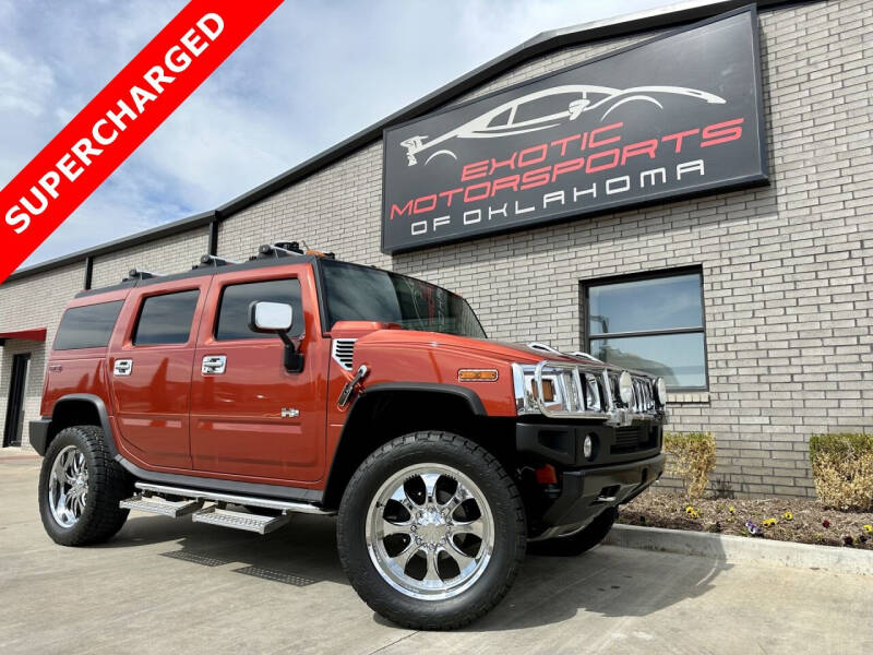 2003 HUMMER H2 for sale at Exotic Motorsports of Oklahoma in Edmond OK