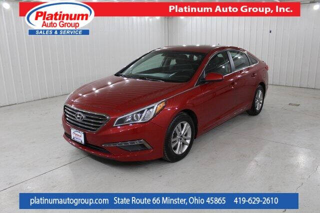 2017 Hyundai Sonata for sale at Platinum Auto Group Inc. in Minster OH
