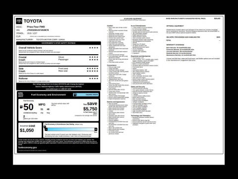 2015 Toyota Prius Three