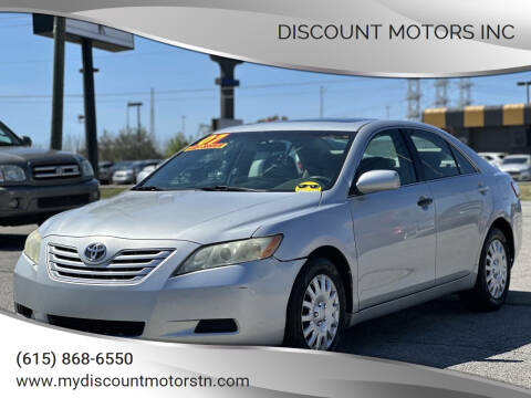 2007 Toyota Camry for sale at Discount Motors Inc in Madison TN