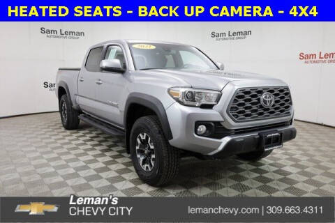 2021 Toyota Tacoma for sale at Leman's Chevy City in Bloomington IL