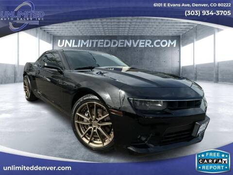 2014 Chevrolet Camaro for sale at Unlimited Auto Sales in Denver CO