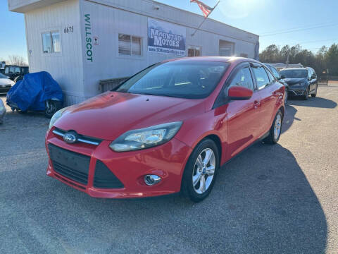 2012 Ford Focus for sale at Mountain Motors LLC in Spartanburg SC