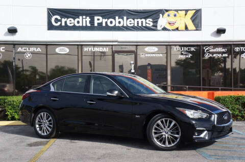 2019 Infiniti Q50 for sale at Car Depot in Miramar FL