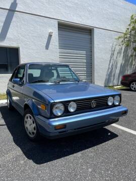 1989 Volkswagen Rabbit for sale at Premier Auto Group of South Florida in Pompano Beach FL