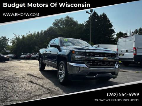 2017 Chevrolet Silverado 1500 for sale at Budget Motors of Wisconsin in Racine WI