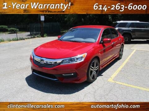 2017 Honda Accord for sale at Clintonville Car Sales - AutoMart of Ohio in Columbus OH