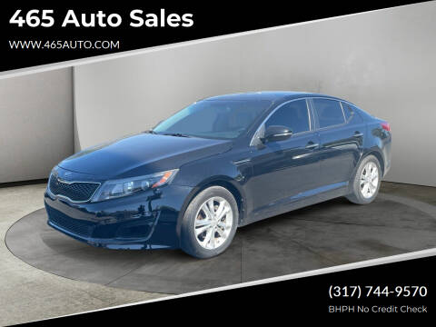 2013 Kia Optima for sale at 465 Auto Sales in Indianapolis IN