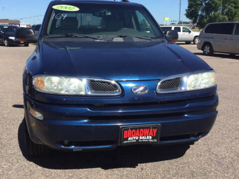 2002 Oldsmobile Bravada for sale at Broadway Auto Sales in South Sioux City NE