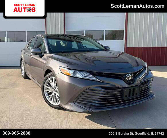 2020 Toyota Camry for sale at SCOTT LEMAN AUTOS in Goodfield IL