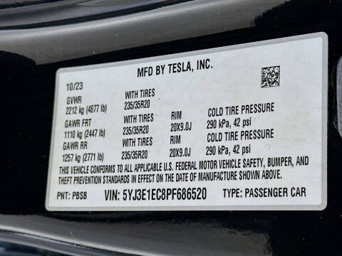 2023 Tesla Model 3 Performance