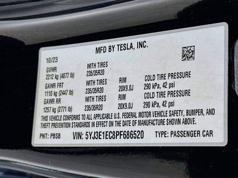 2023 Tesla Model 3 Performance