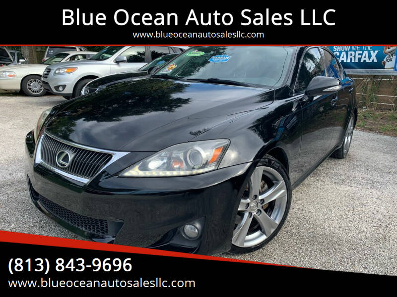 2011 Lexus IS 250 for sale at Blue Ocean Auto Sales LLC in Tampa FL