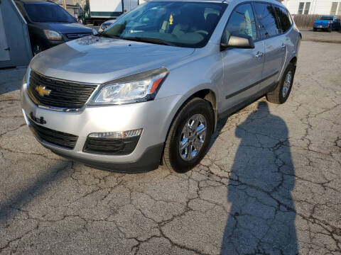 2013 Chevrolet Traverse for sale at D -N- J Auto Sales Inc. in Fort Wayne IN