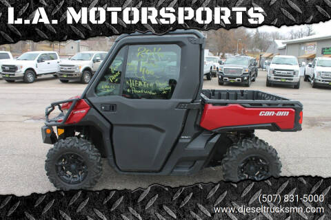 2016 Can-Am DEFENDER for sale at L.A. MOTORSPORTS in Windom MN