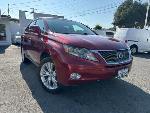 2011 Lexus RX 450h for sale at Fast Trax Auto in El Cerrito CA