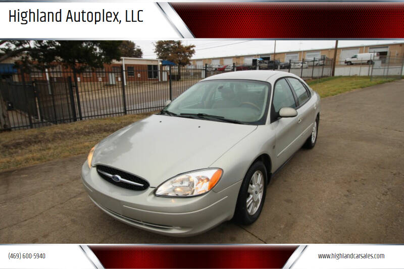 2003 Ford Taurus for sale at Highland Autoplex, LLC in Dallas TX
