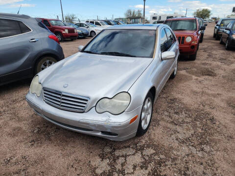 2003 Mercedes-Benz C-Class for sale at PYRAMID MOTORS - Fountain Lot in Fountain CO