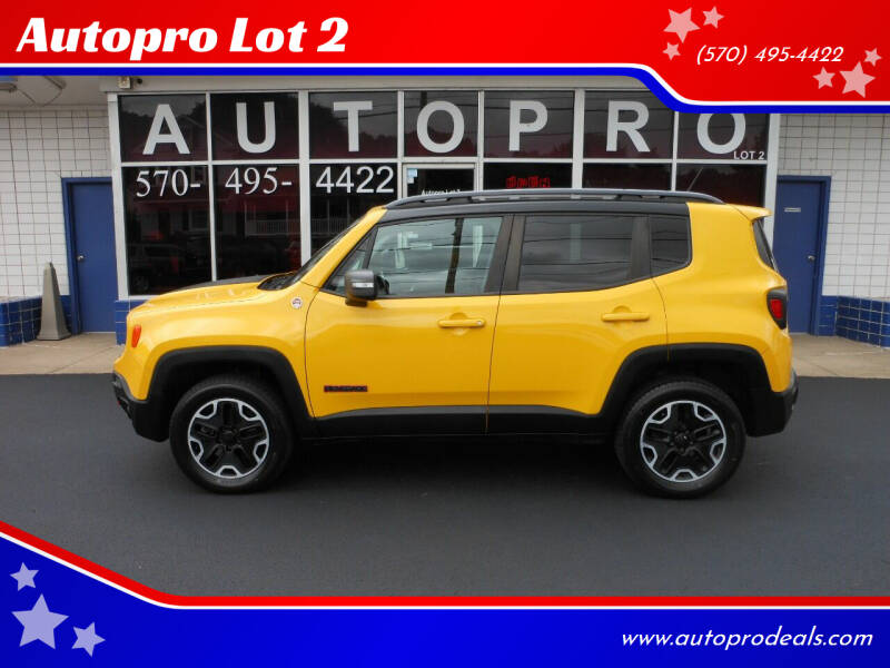 2015 Jeep Renegade for sale at Autopro Lot 2 in Sunbury PA