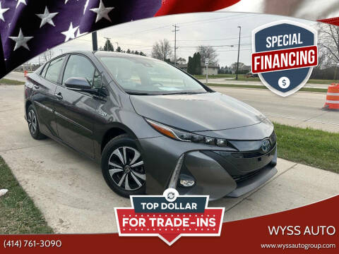 2018 Toyota Prius Prime for sale at Wyss Auto in Oak Creek WI