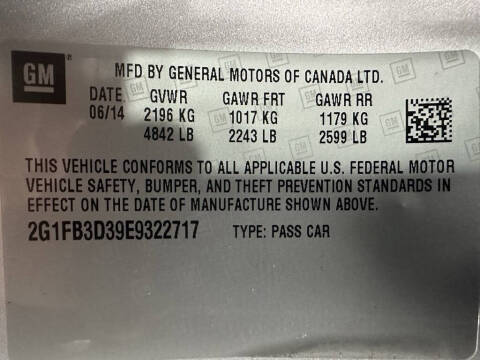 2014 Chevrolet Camaro LT