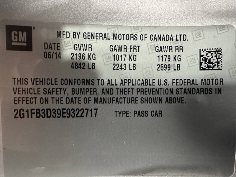 2014 Chevrolet Camaro LT