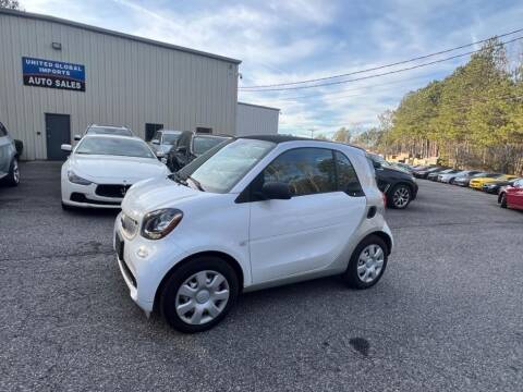 2017 Smart fortwo for sale at United Global Imports LLC in Cumming GA
