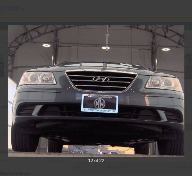 2009 Hyundai Sonata GLS photo 10