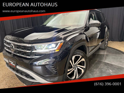 2021 Volkswagen Atlas for sale at EUROPEAN AUTOHAUS in Holland MI