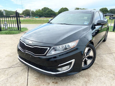 2013 Kia Optima Hybrid for sale at Texas Luxury Auto in Cedar Hill TX