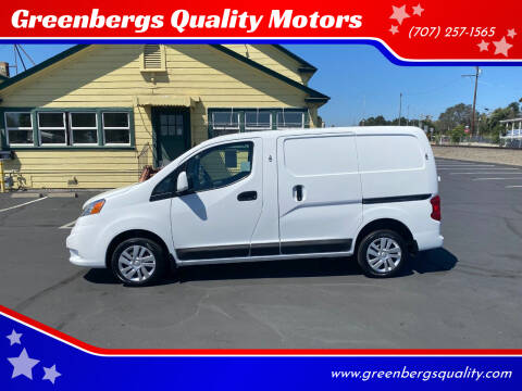 2016 Nissan NV200 for sale at Greenbergs Quality Motors in Napa CA
