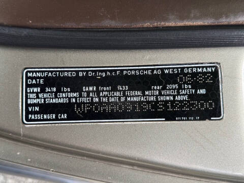 1982 Porsche 911 SC