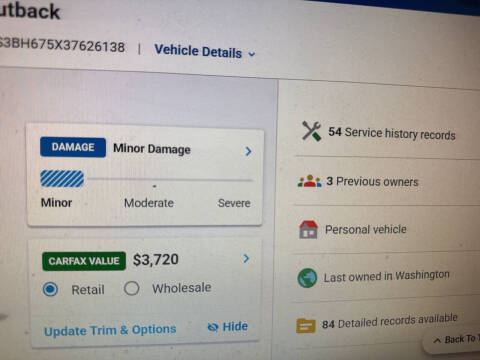 2003 Subaru Outback