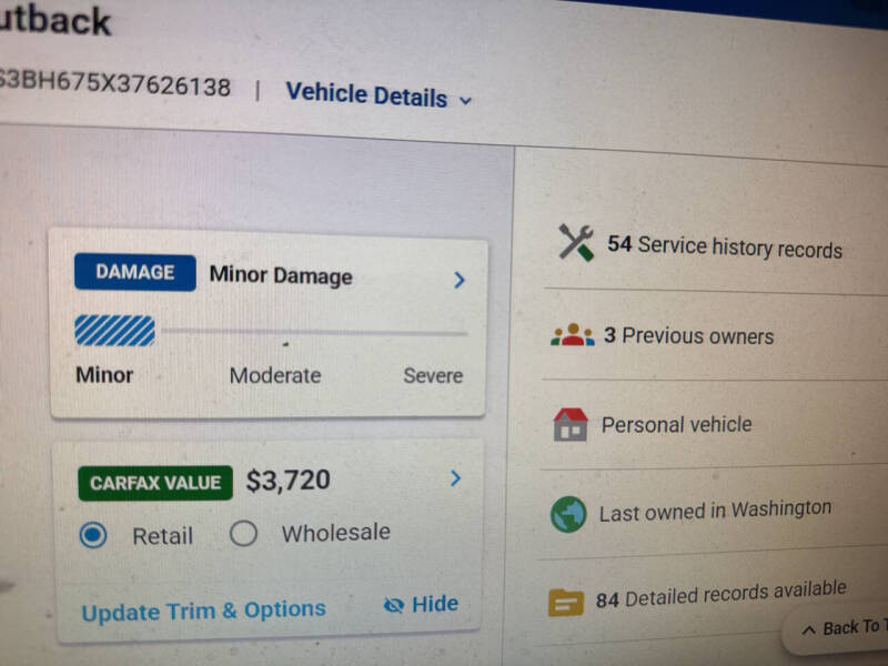 2003 Subaru Outback