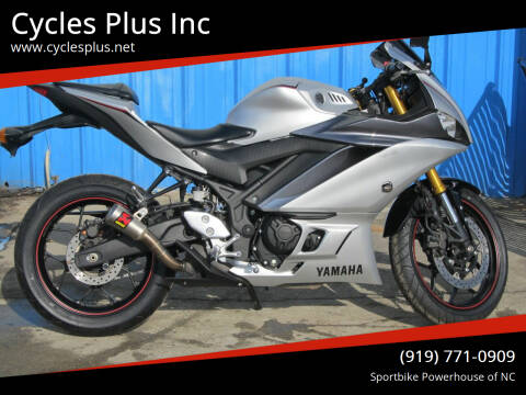 2020 Yamaha YZF R3 for sale at Cycles Plus Inc in Garner NC