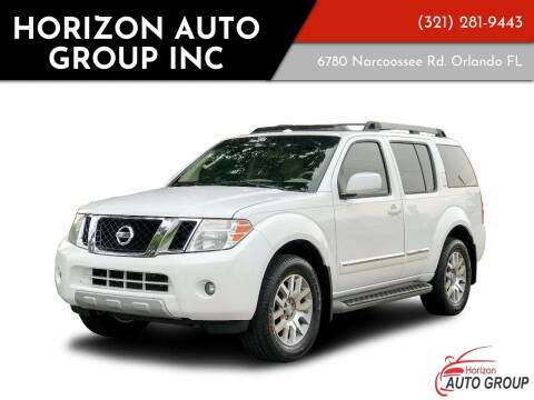 2012 Nissan Pathfinder for sale at HORIZON AUTO GROUP INC in Orlando FL