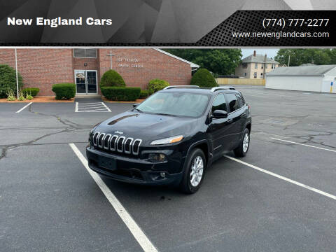 2015 Jeep Cherokee for sale at New England Cars in Attleboro MA