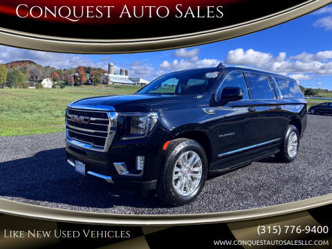 2022 GMC Yukon XL for sale at Conquest Auto Sales in Port Byron NY