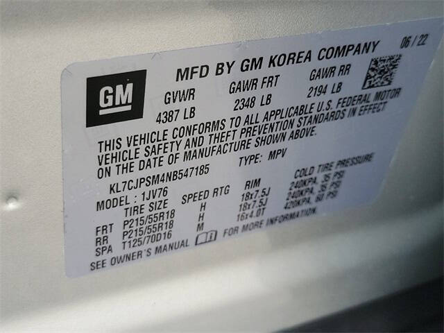 2022 Chevrolet Trax LT