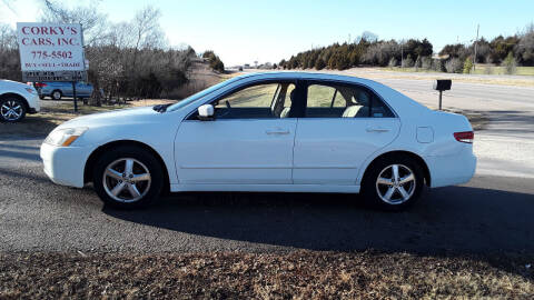 2004 Honda Accord for sale at Corkys Cars Inc in Augusta KS