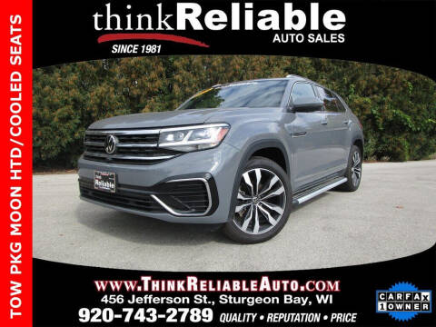 2021 Volkswagen Atlas Cross Sport for sale at RELIABLE AUTOMOBILE SALES, INC in Sturgeon Bay WI