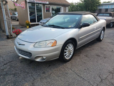 2001 Chrysler Sebring for sale at Viking Auto Group in Bethpage NY