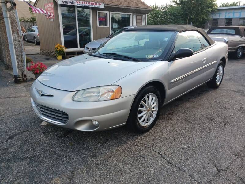 2001 Chrysler Sebring for sale at Viking Auto Group in Bethpage NY