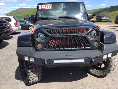 2012 Jeep Wrangler for sale at Troy's Auto Sales in Dornsife PA