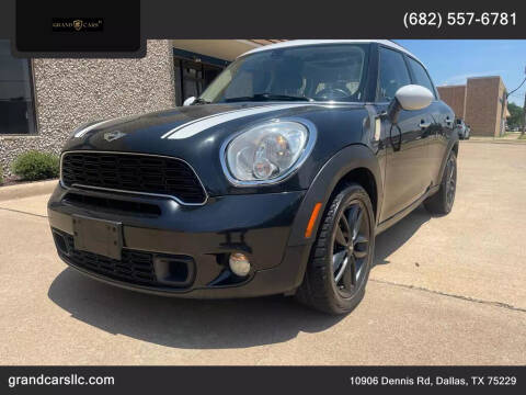 2013 MINI Countryman for sale at GRAND CARS in Dallas TX