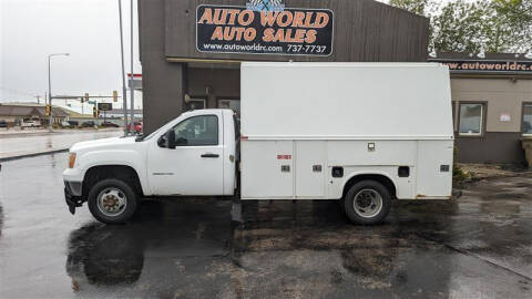 2012 GMC Sierra 3500HD CC for sale at AUTO WORLD AUTO SALES in Rapid City SD